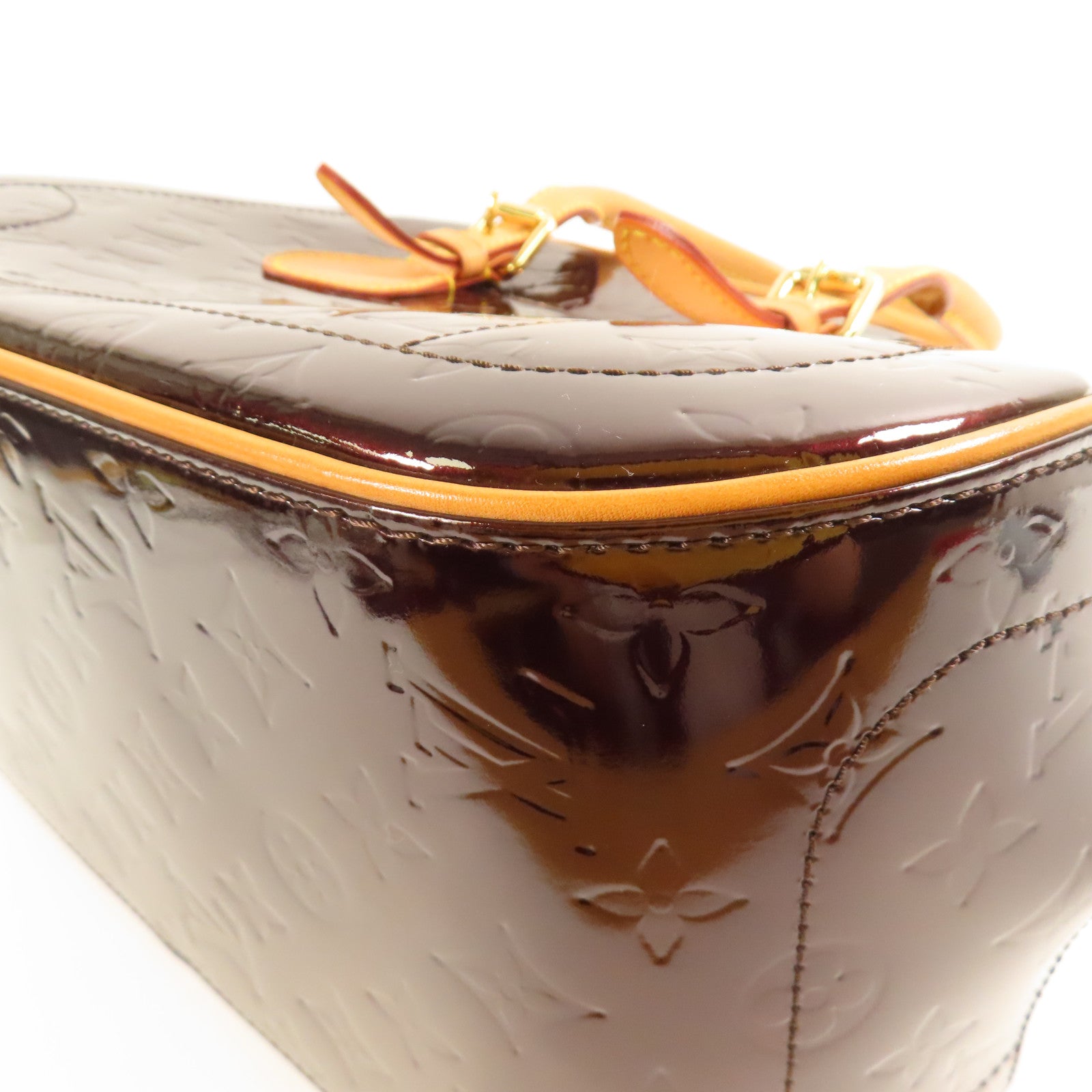 LOUIS VUITTON Vernis Summit Drive金扣手挽袋