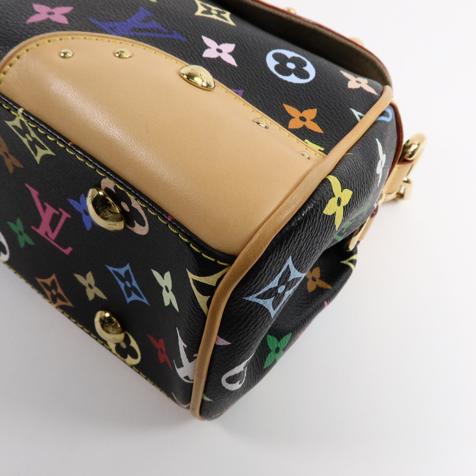 LOUIS VUITTON Monogram Multicolore Beverly MM肩背袋