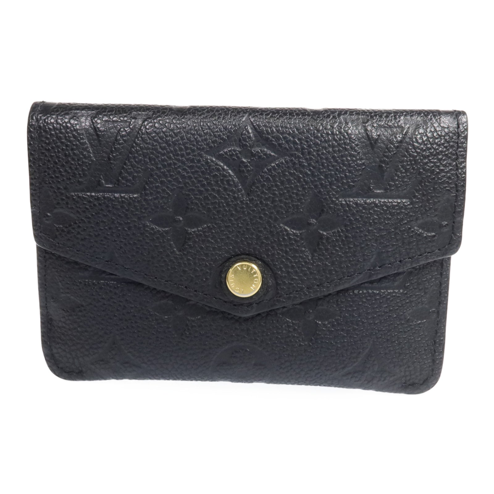 LOUIS VUITTON Monogram Empreinte Key&Coin Case金扣零錢包