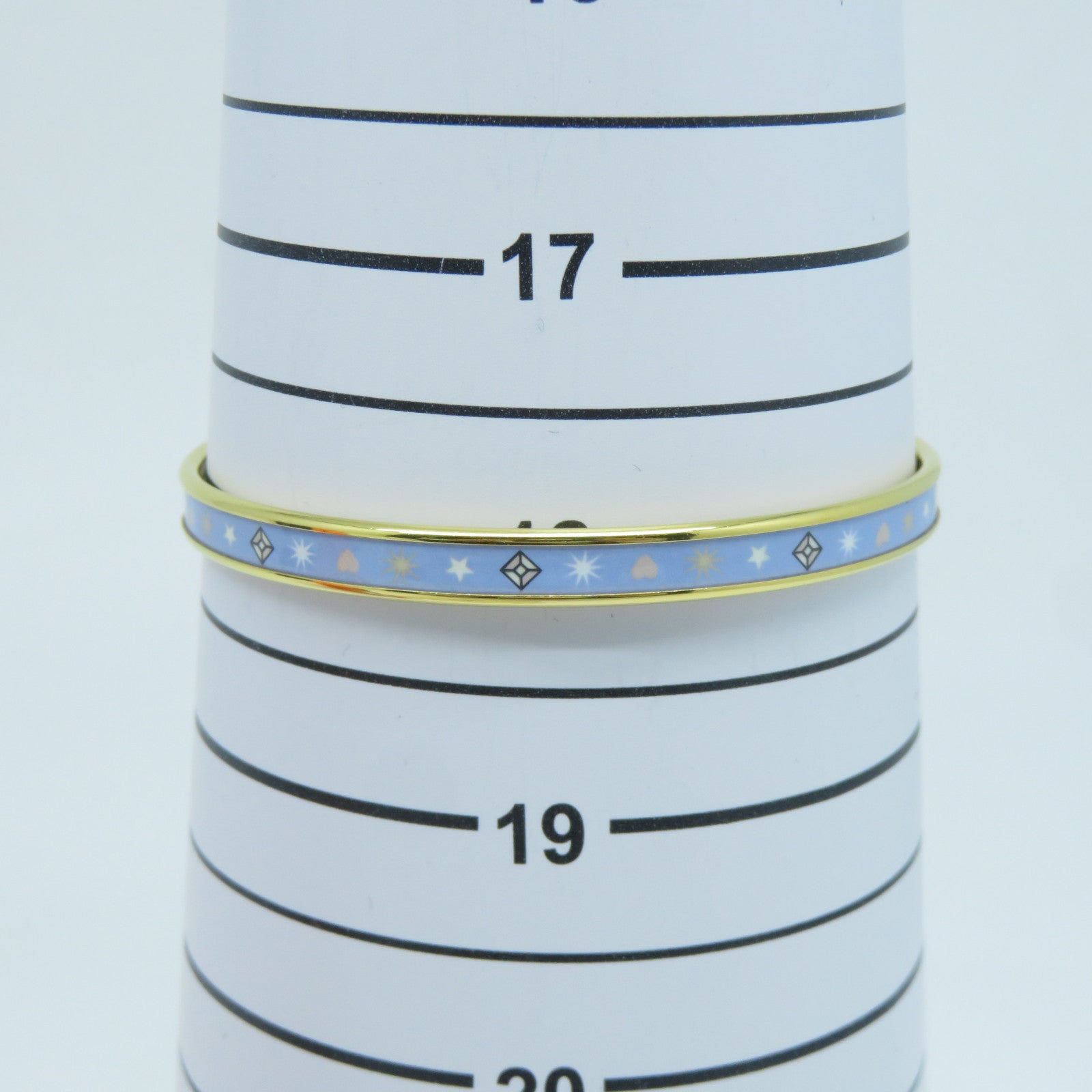 HERMES 【激減優惠】金屬Bangle手鐲藍色