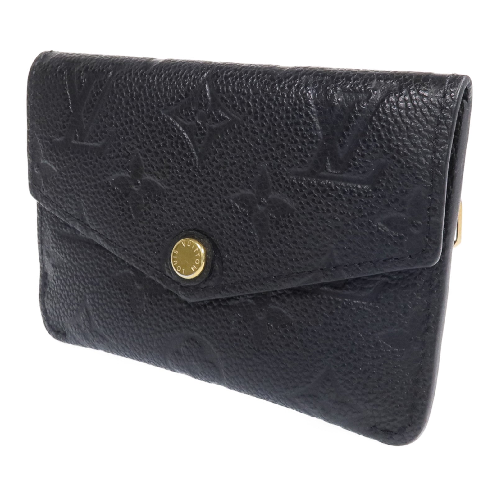 LOUIS VUITTON Monogram Empreinte Key&Coin Case金扣零錢包