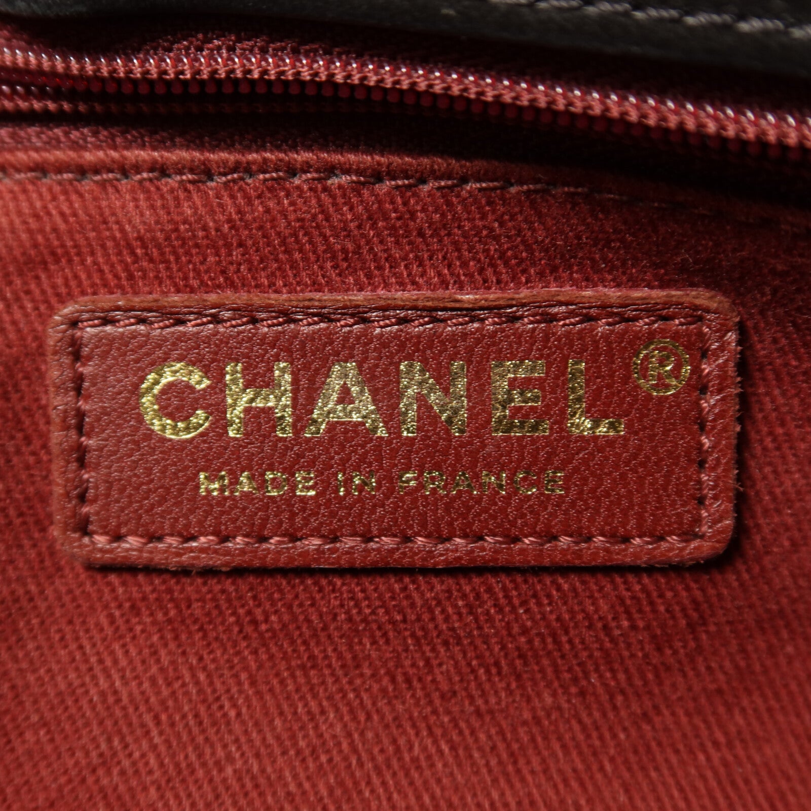 CHANEL 羊皮皮革Chain Shoulder金扣鏈帶肩背袋