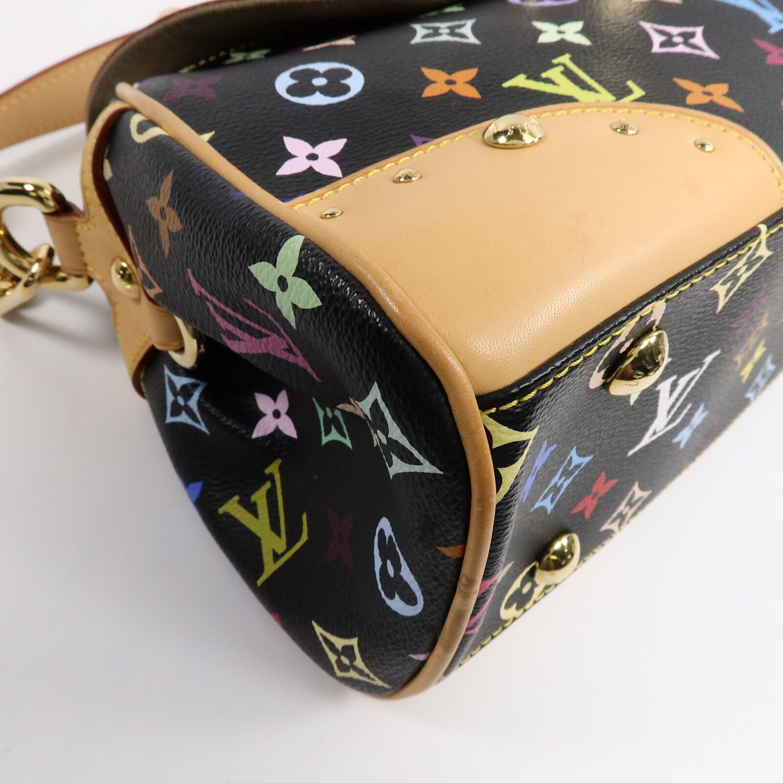 LOUIS VUITTON Monogram Multicolore Beverly MM肩背袋