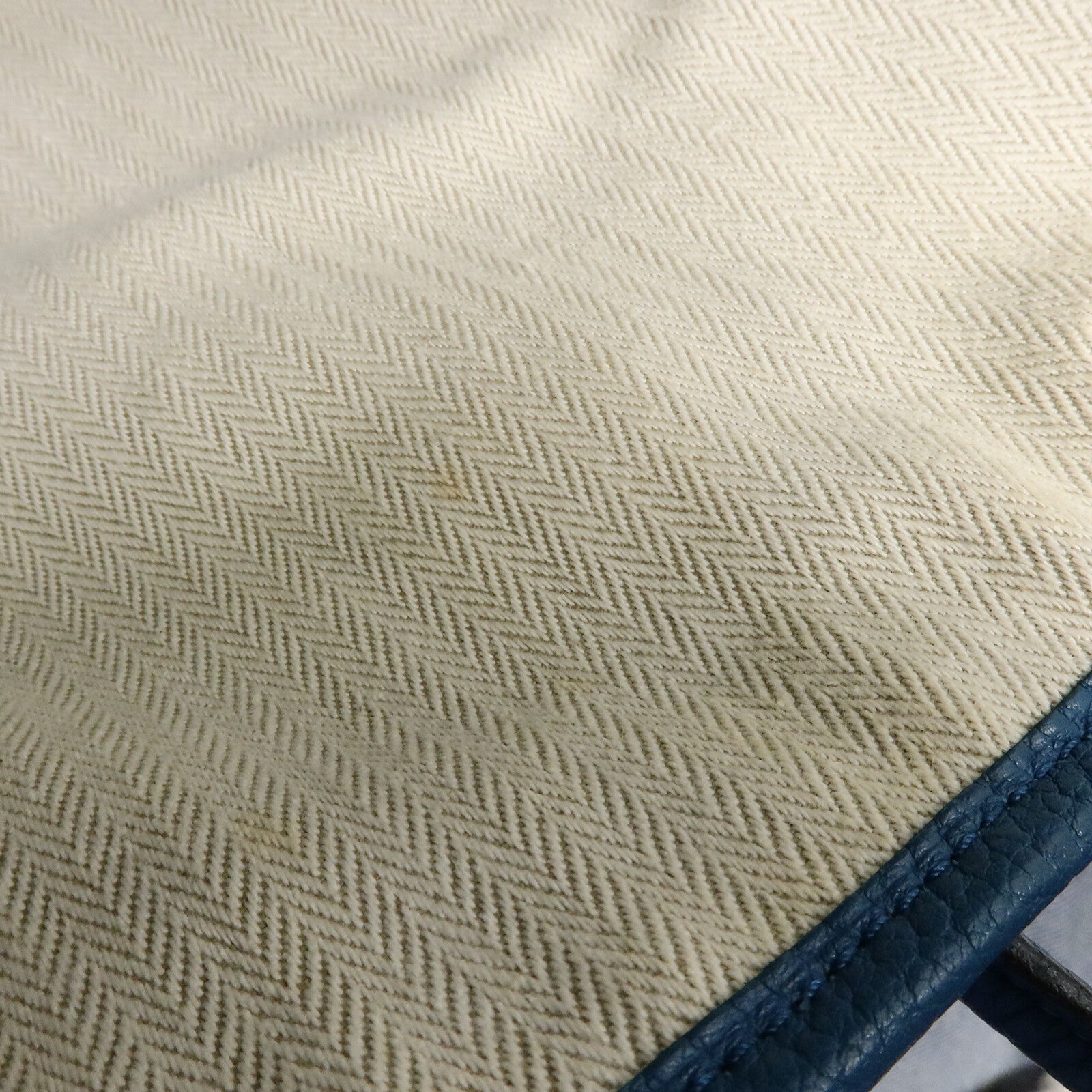 HERMES Clemence皮革Garden Party TPM手挽袋Cobalt