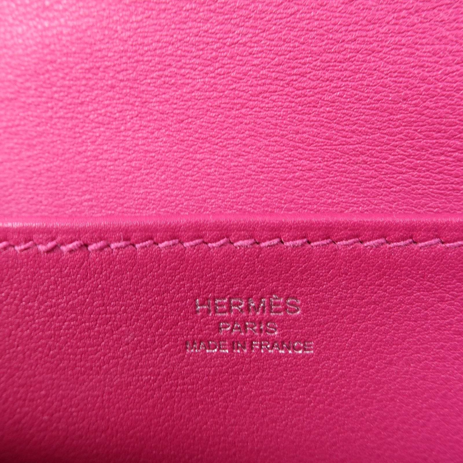 HERMES Swift皮革Mini Halzan手挽肩背兩用袋Rose Purple