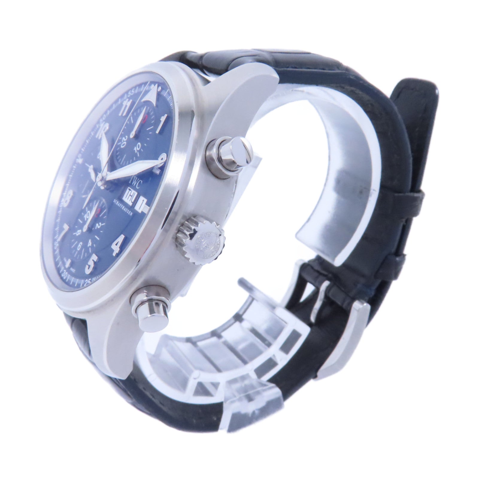 IWC Pilot Watch不鏽鋼手錶自動機芯白色