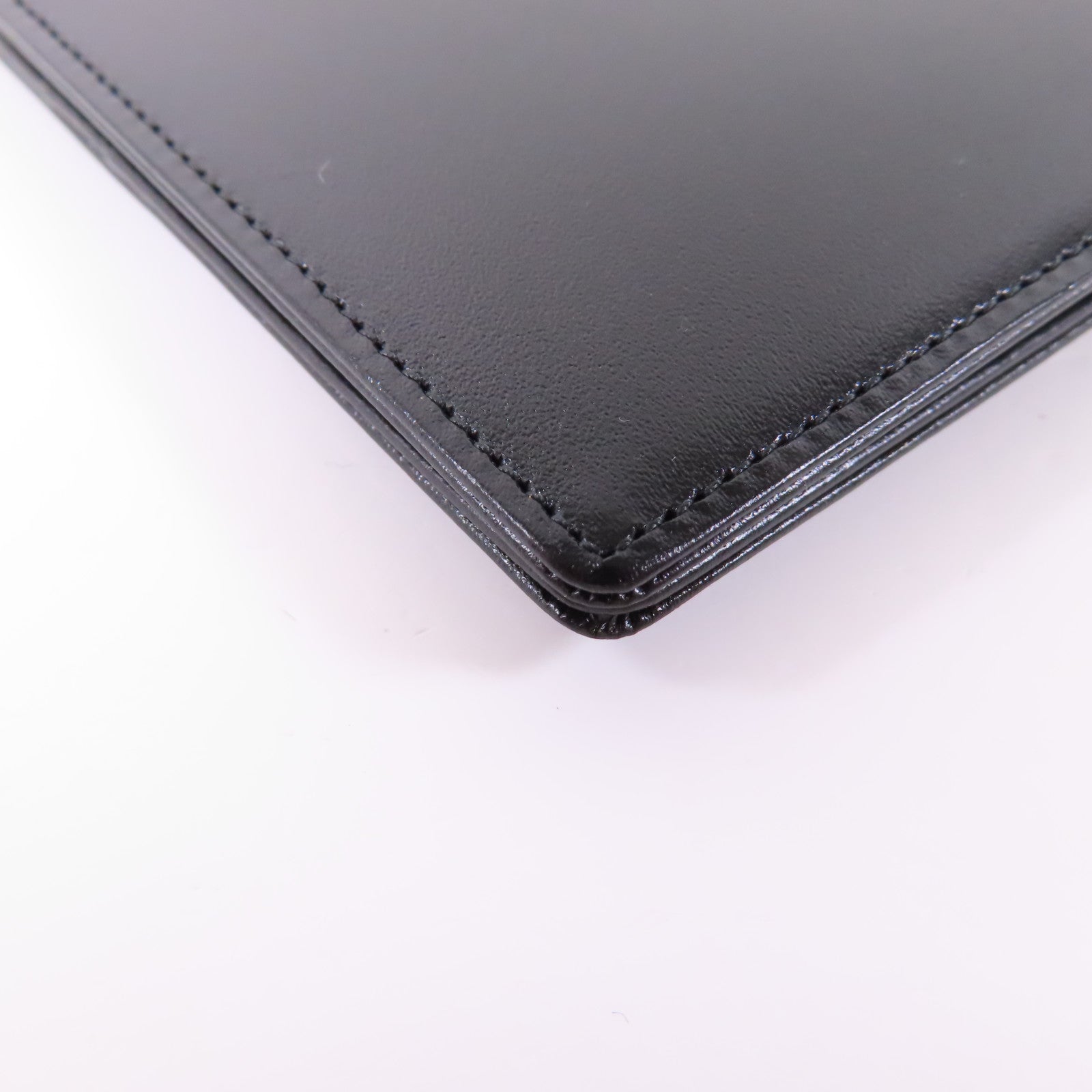 MONTBLANC 牛皮皮革Wallet銀扣錢包
