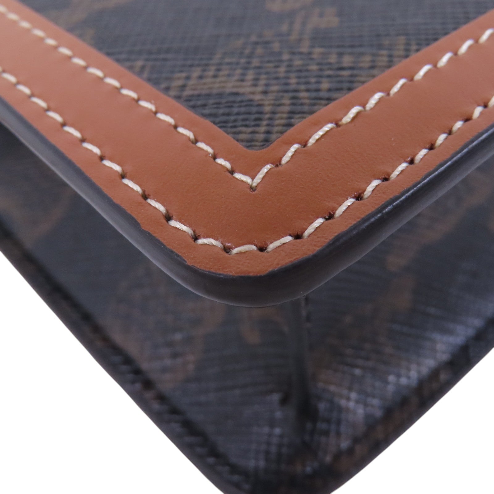 CELINE Triomphe帆布Margo金扣鏈帶肩背袋