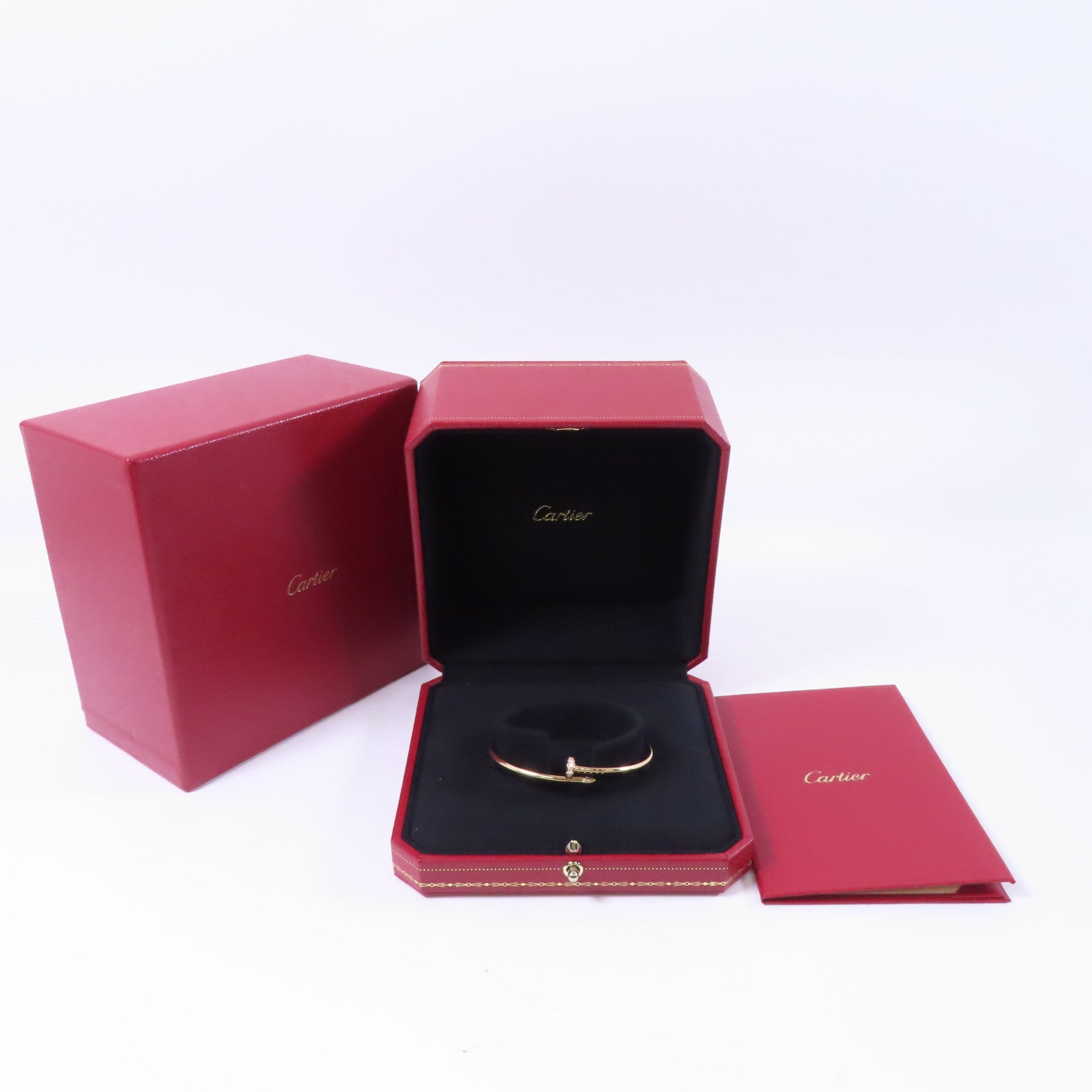 CARTIER 18K玫瑰金Juste Un Clou Bangle手鐲Cartier#15