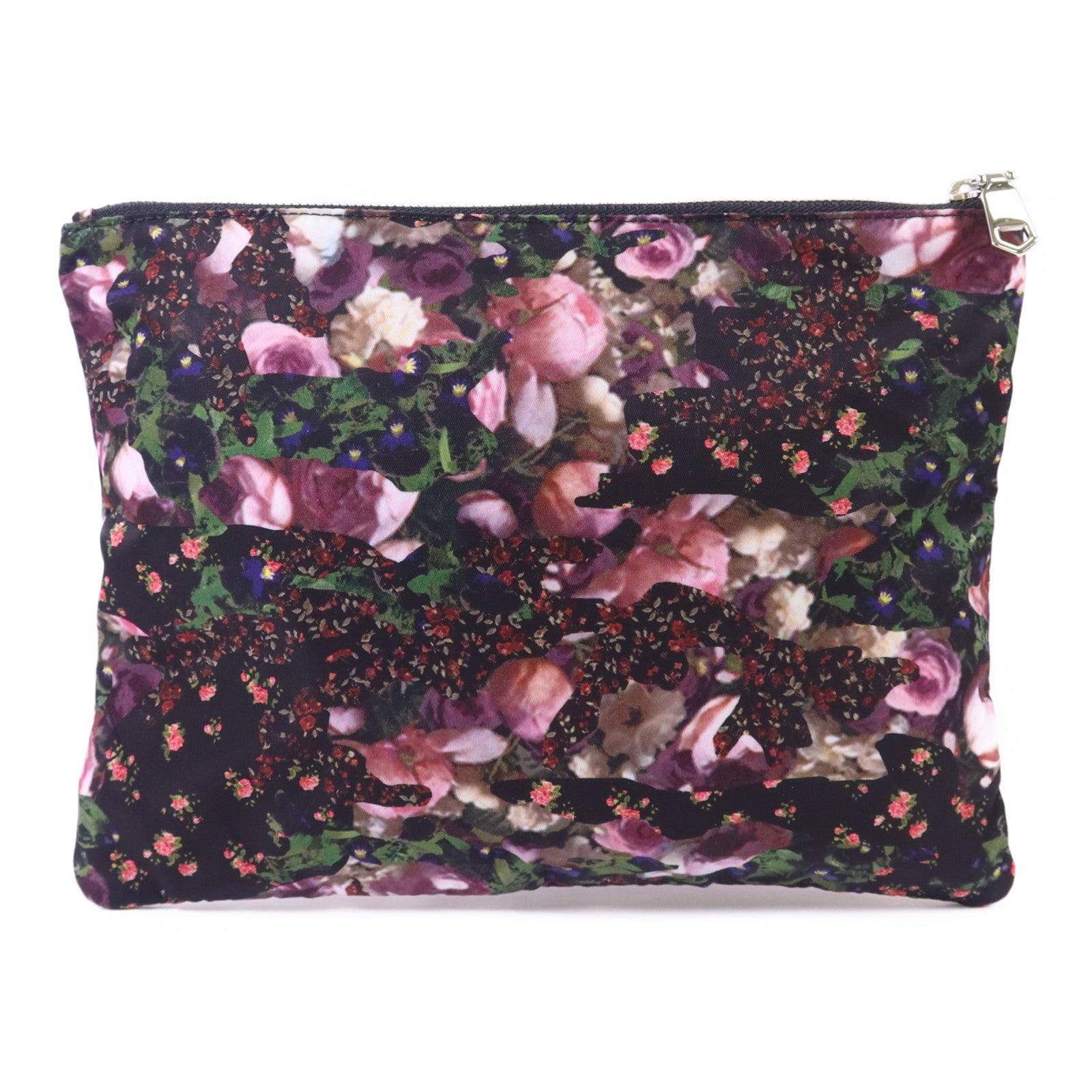 GIVENCHY 尼龍Pouch銀扣手拿包