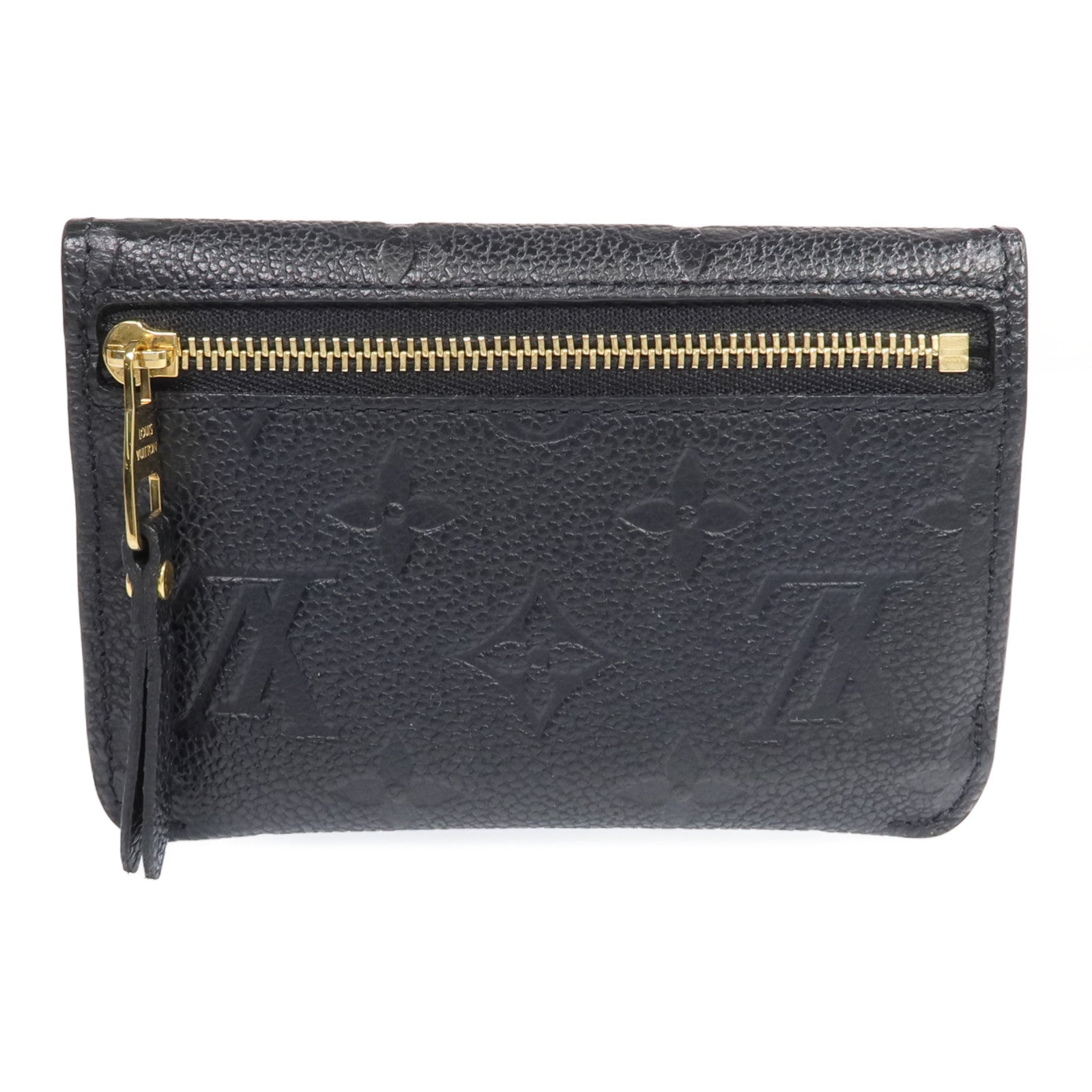 LOUIS VUITTON Monogram Empreinte Key&Coin Case金扣零錢包