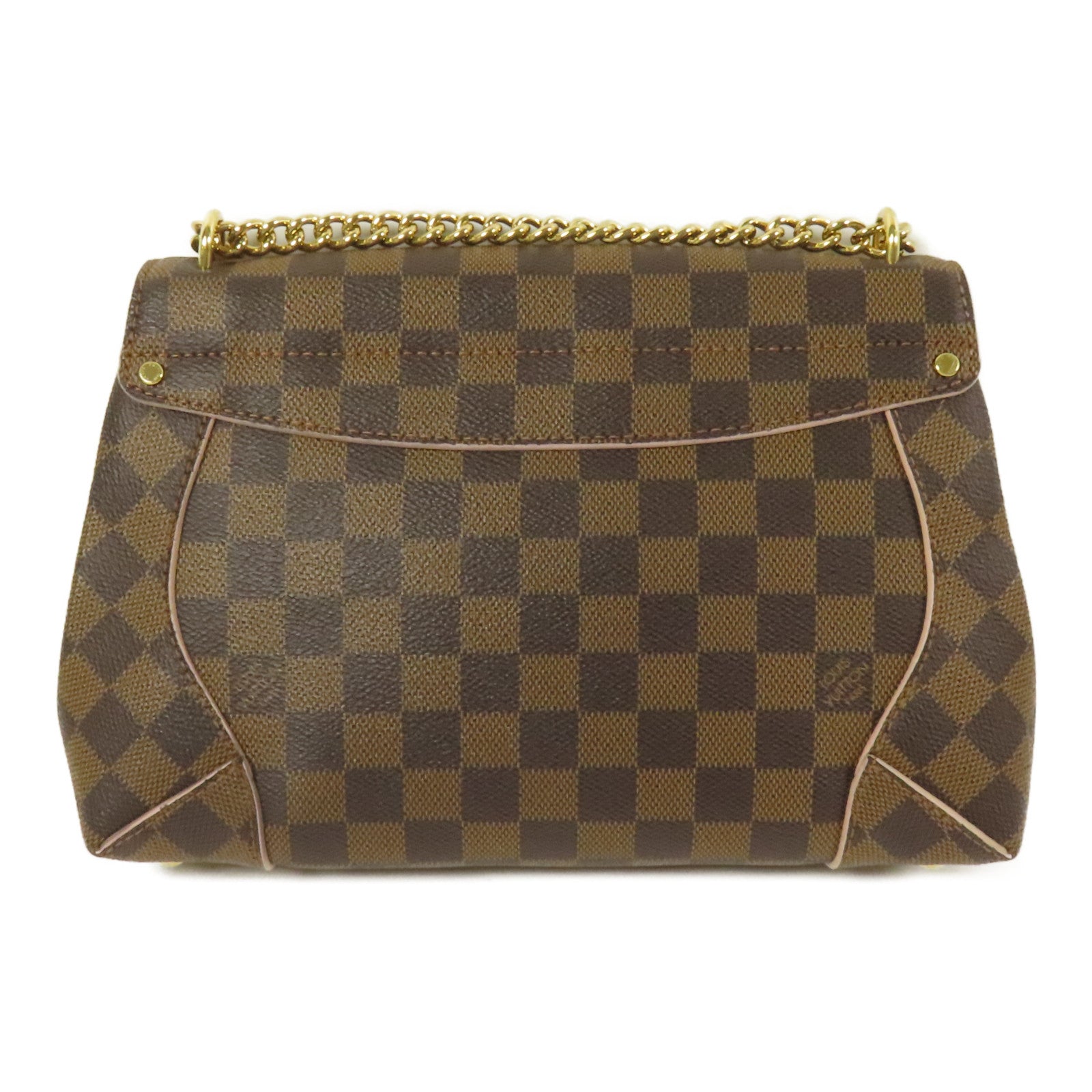 LOUIS VUITTON Damier Caissa金扣肩背袋