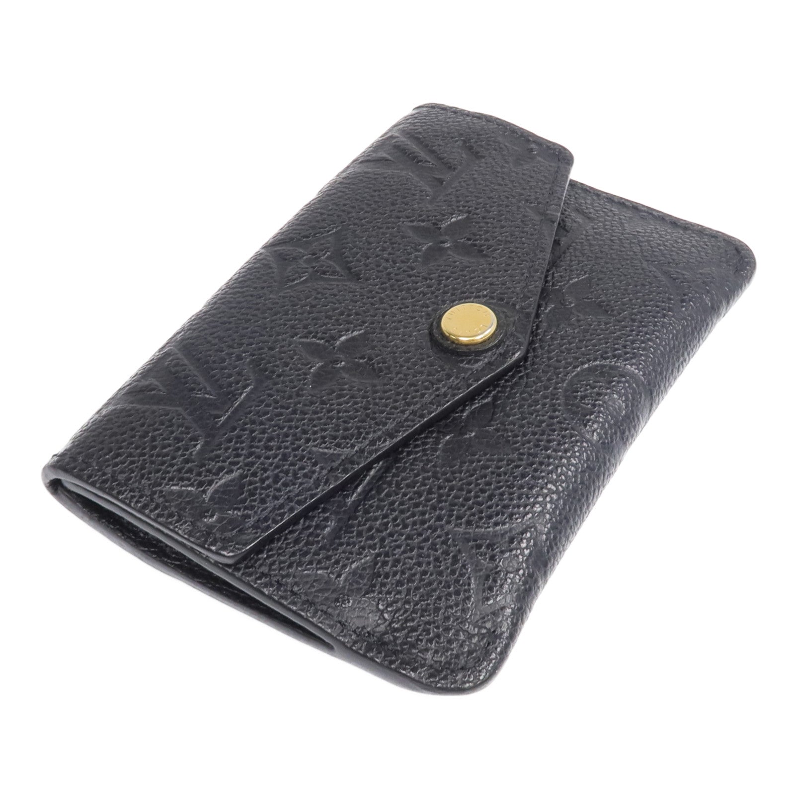 LOUIS VUITTON Monogram Empreinte Key&Coin Case金扣零錢包
