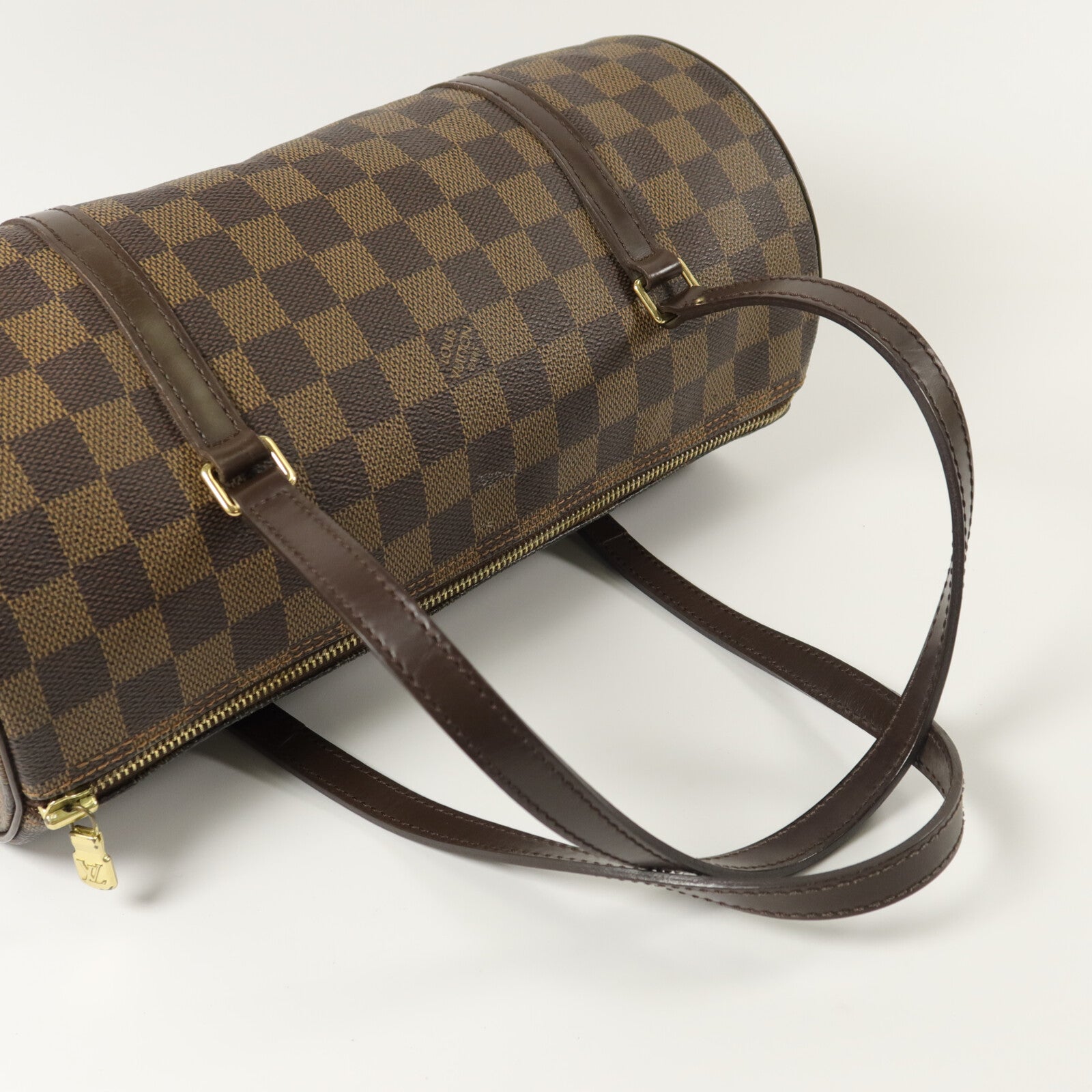 LOUIS VUITTON Damier Ebene Papillon GM肩背袋