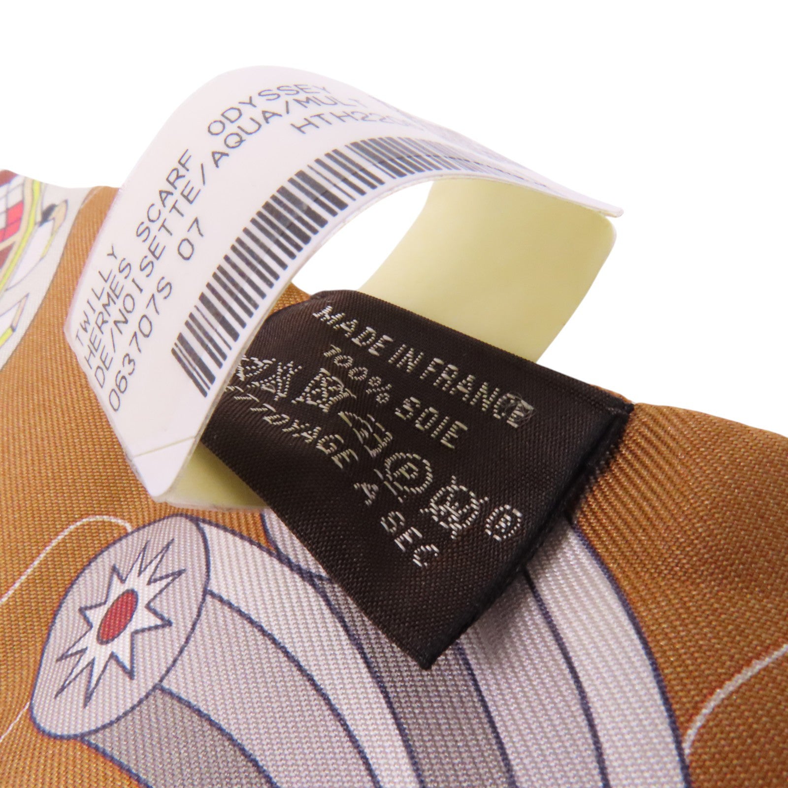 HERMES 絲質Twilly Scarf絲巾