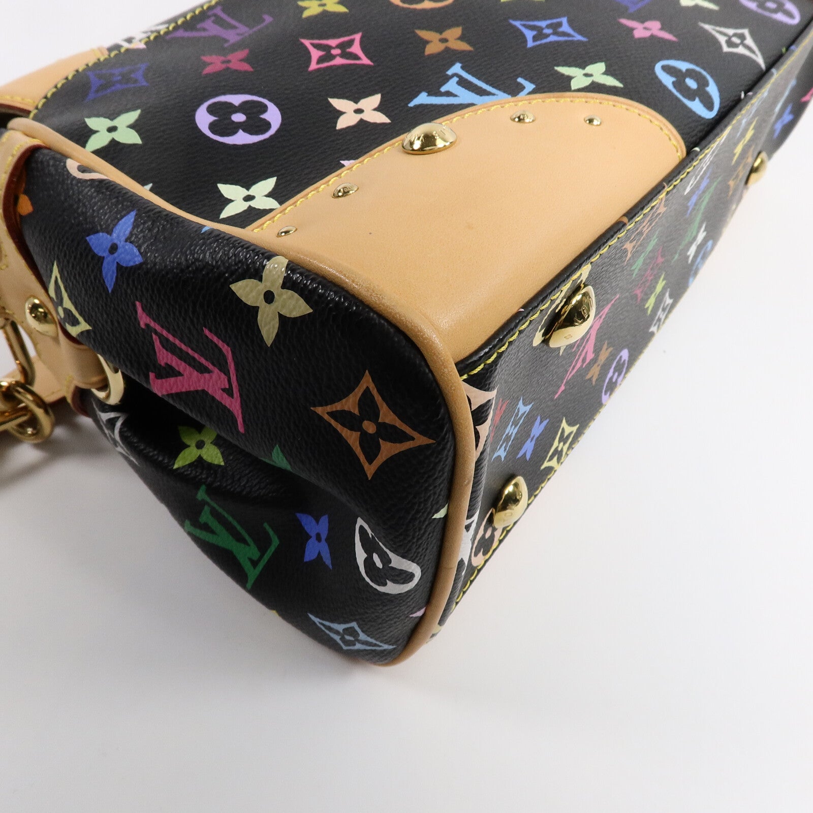 LOUIS VUITTON Monogram Multicolore Beverly MM肩背袋