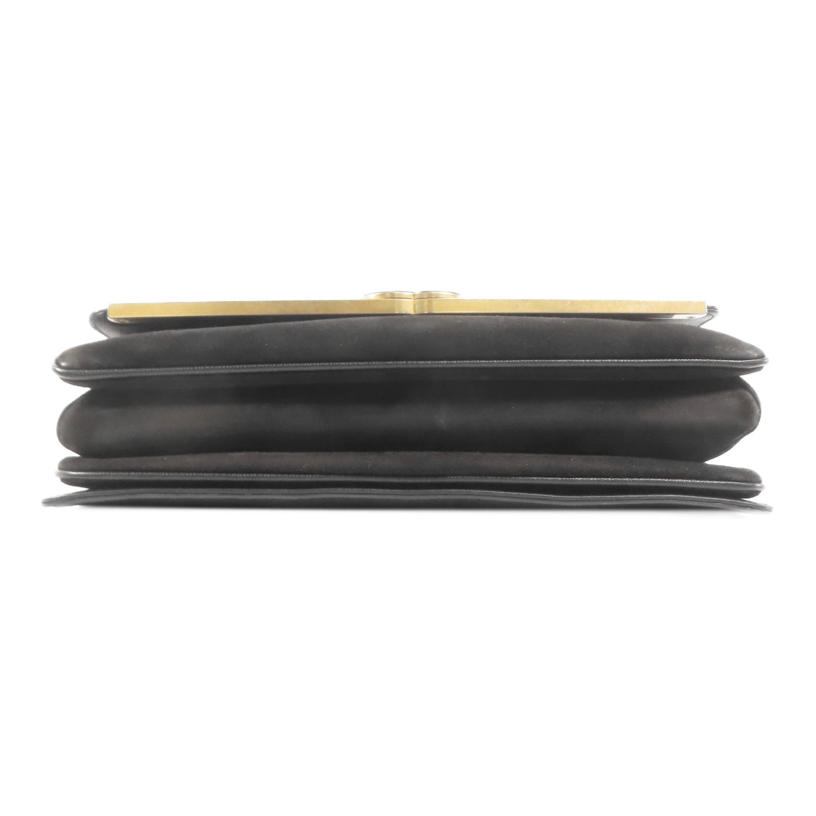 CHANEL 牛皮皮革Chain Shoulder金扣肩背袋