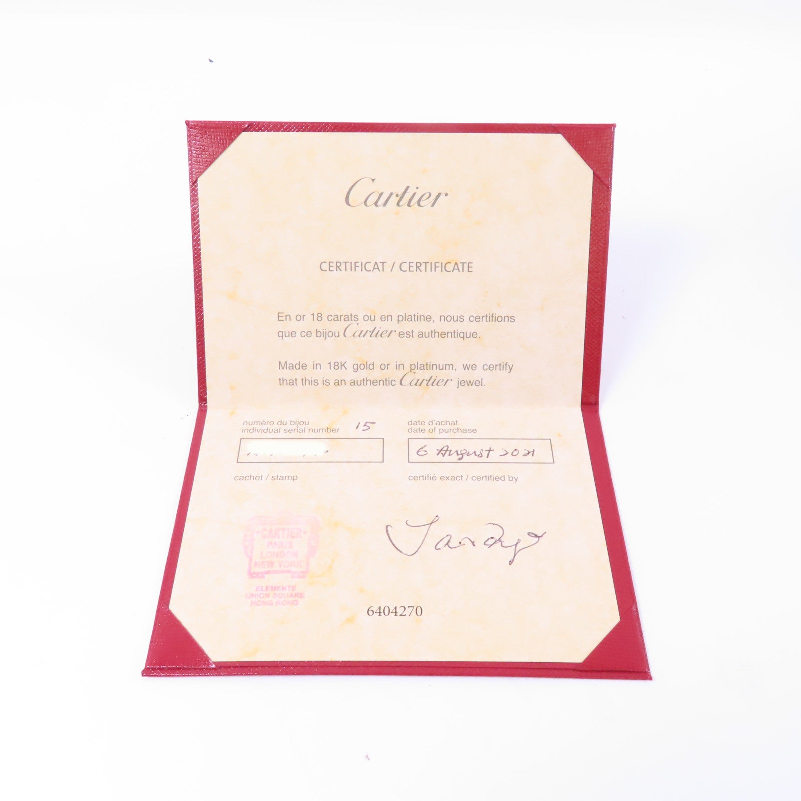 CARTIER 18K玫瑰金Juste Un Clou Bangle手鐲Cartier#15