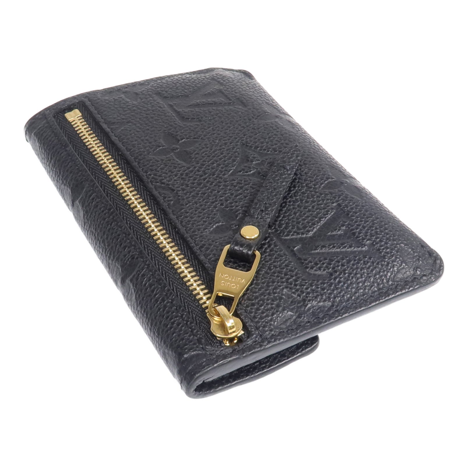 LOUIS VUITTON Monogram Empreinte Key&Coin Case金扣零錢包