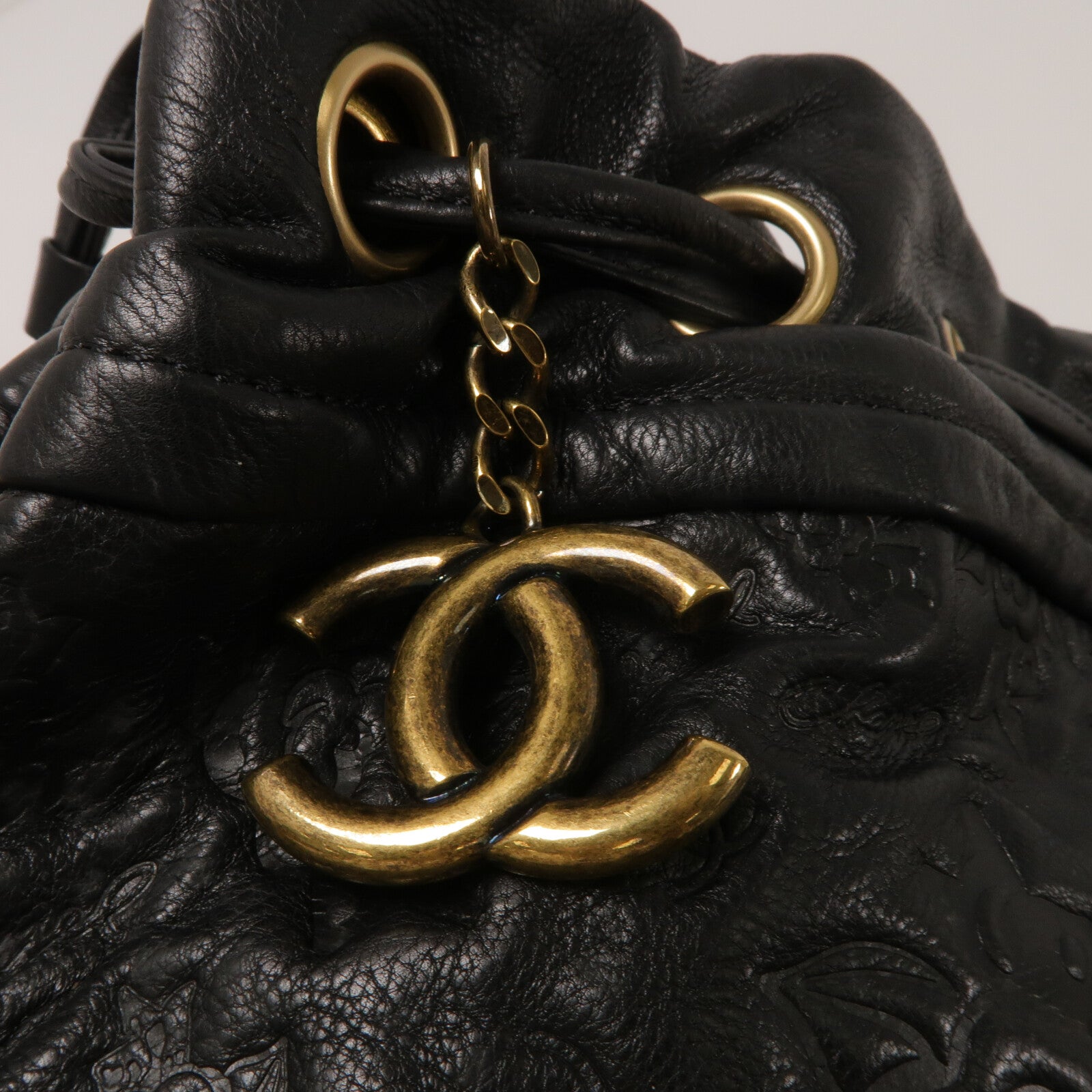 CHANEL 牛皮皮革Shoulder Bag鏈帶肩背袋