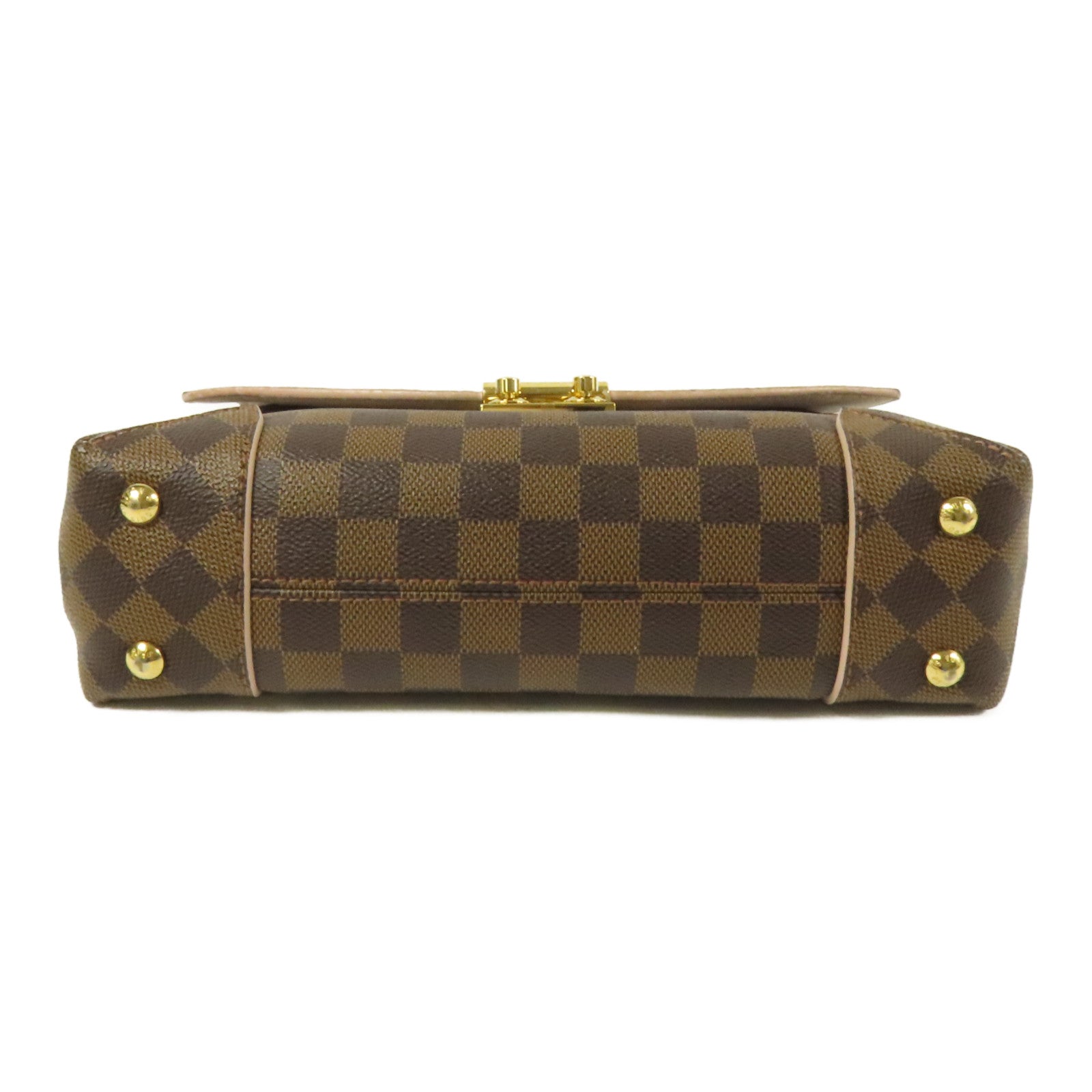 LOUIS VUITTON Damier Caissa金扣肩背袋