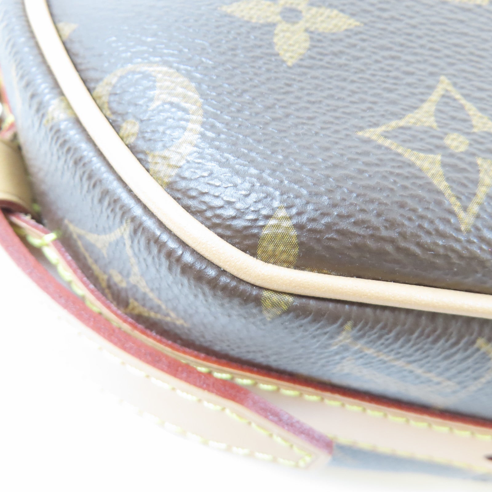 LOUIS VUITTON Monogram Boite Chapeau Souple MM金扣肩背袋啡色
