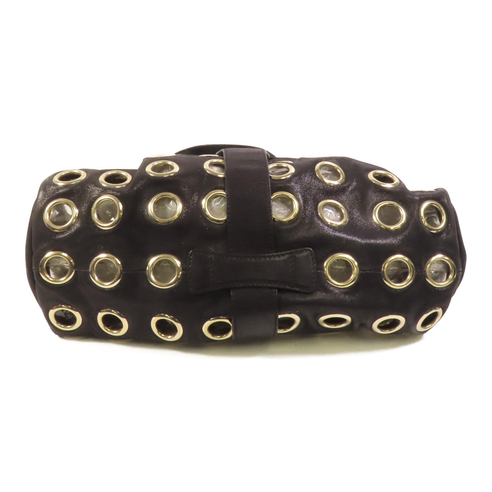 JIMMY CHOO 皮革Ramona Bag金扣肩背袋