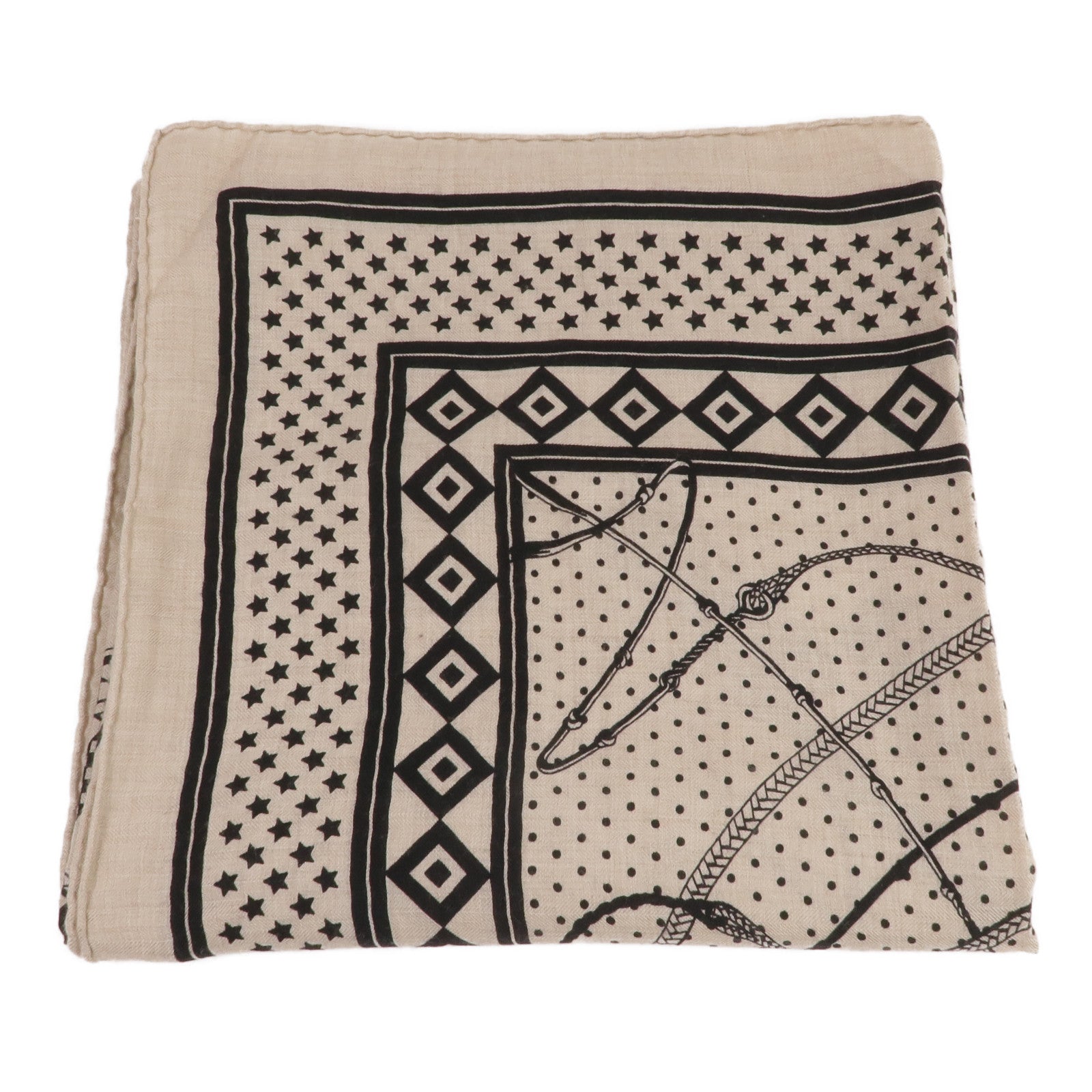 HERMES 羊絨/絲質Scarf 140圍巾