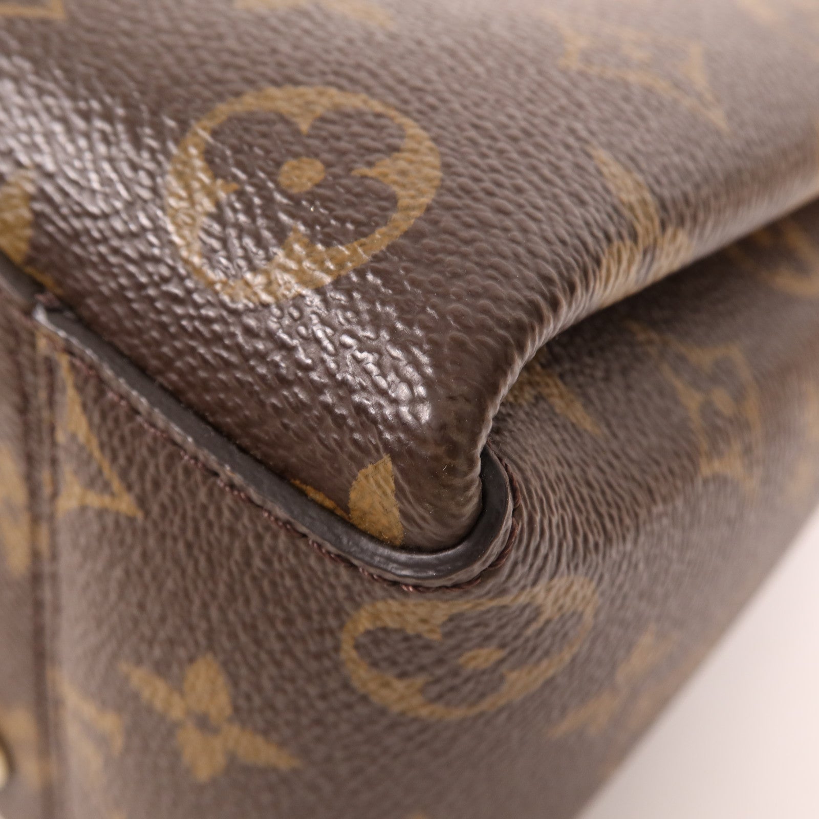 LOUIS VUITTON Monogram Soufflot BB金扣手挽肩背兩用袋