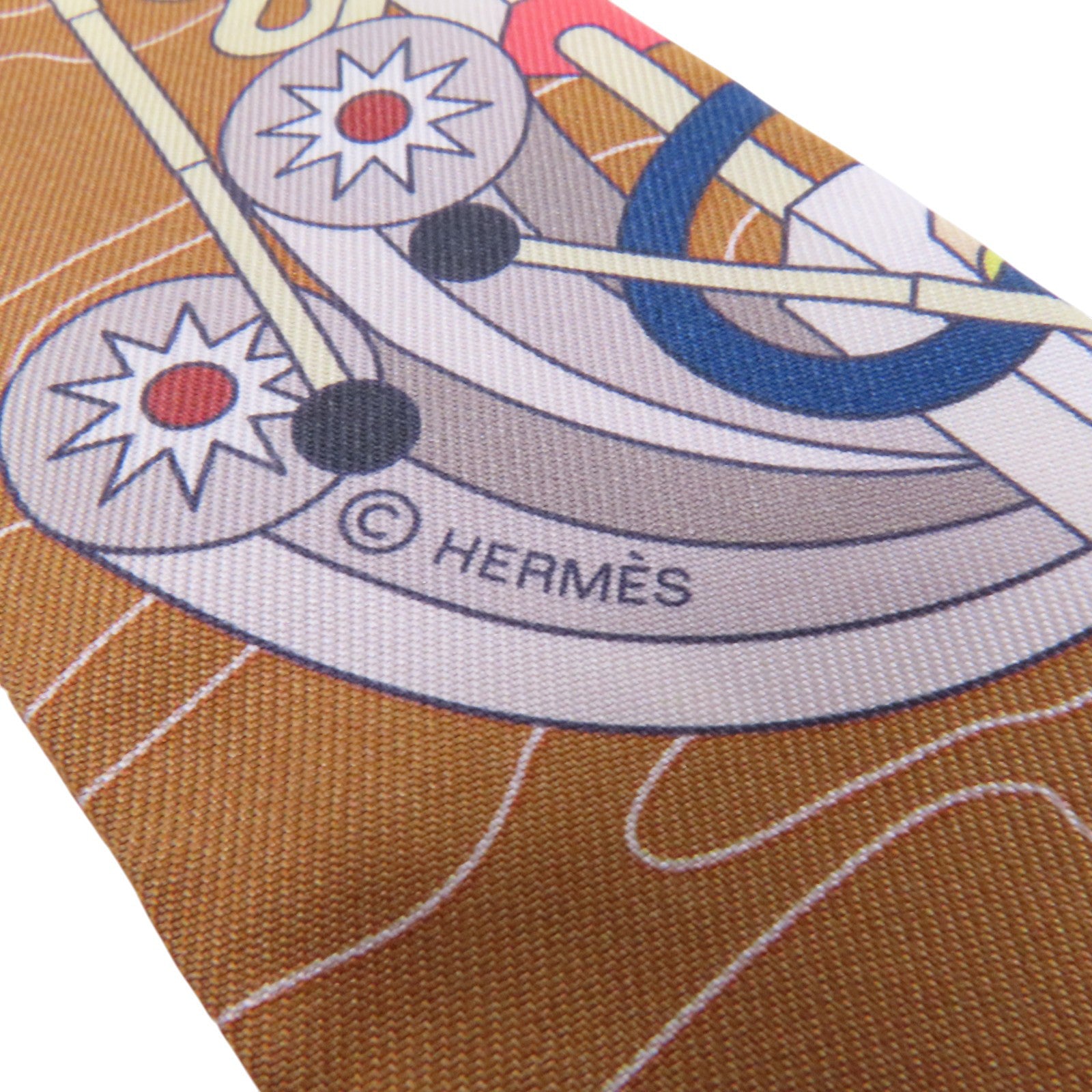 HERMES 絲質Twilly Scarf絲巾