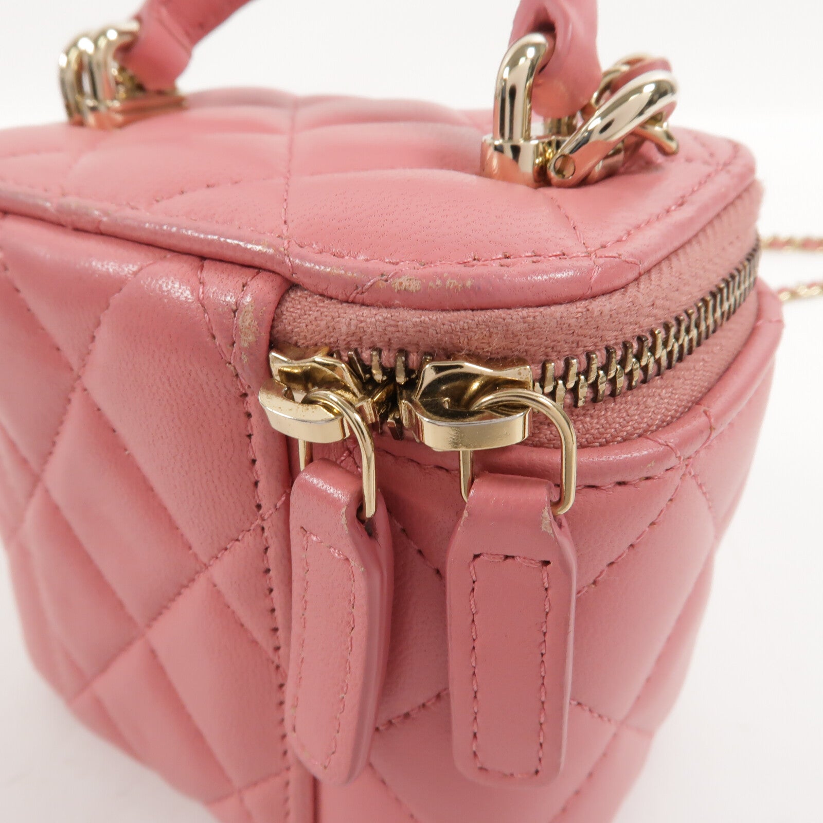 CHANEL 羊皮皮革Chain Shoulder鏈帶肩背袋