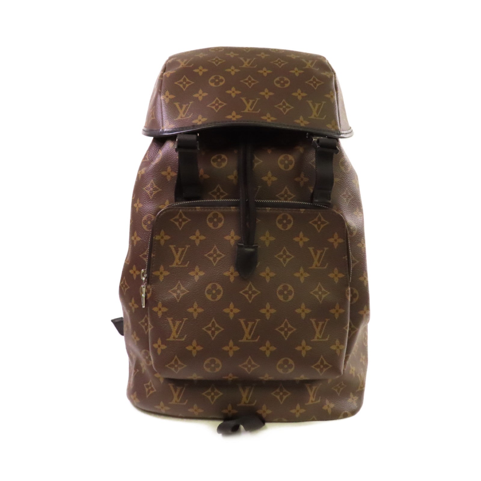 LOUIS VUITTON Monogram Zack Rucksack銀扣背包啡色