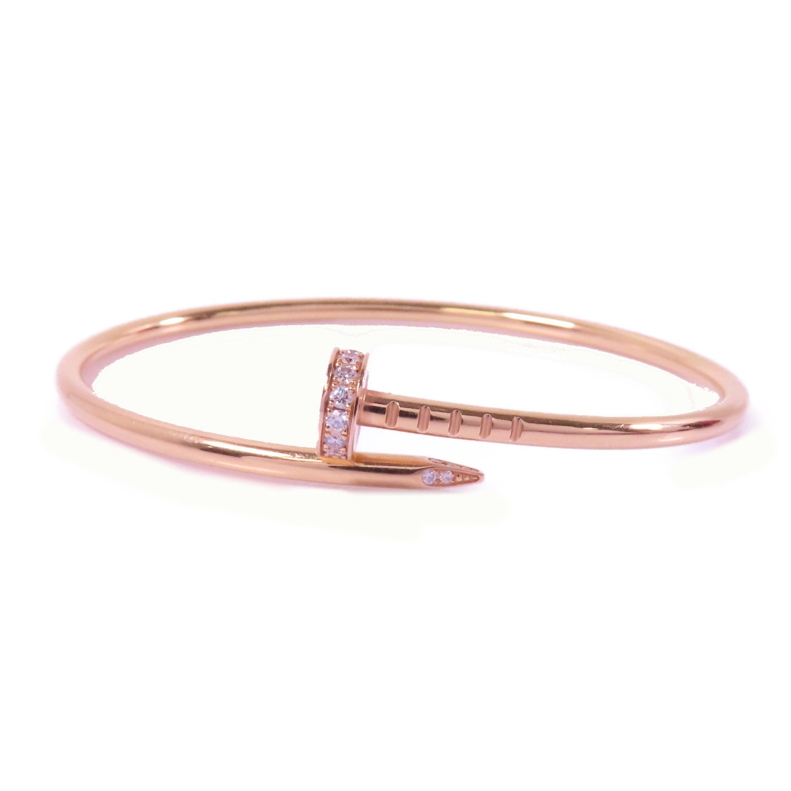 CARTIER 18K玫瑰金Juste Un Clou Bangle手鐲Cartier#15