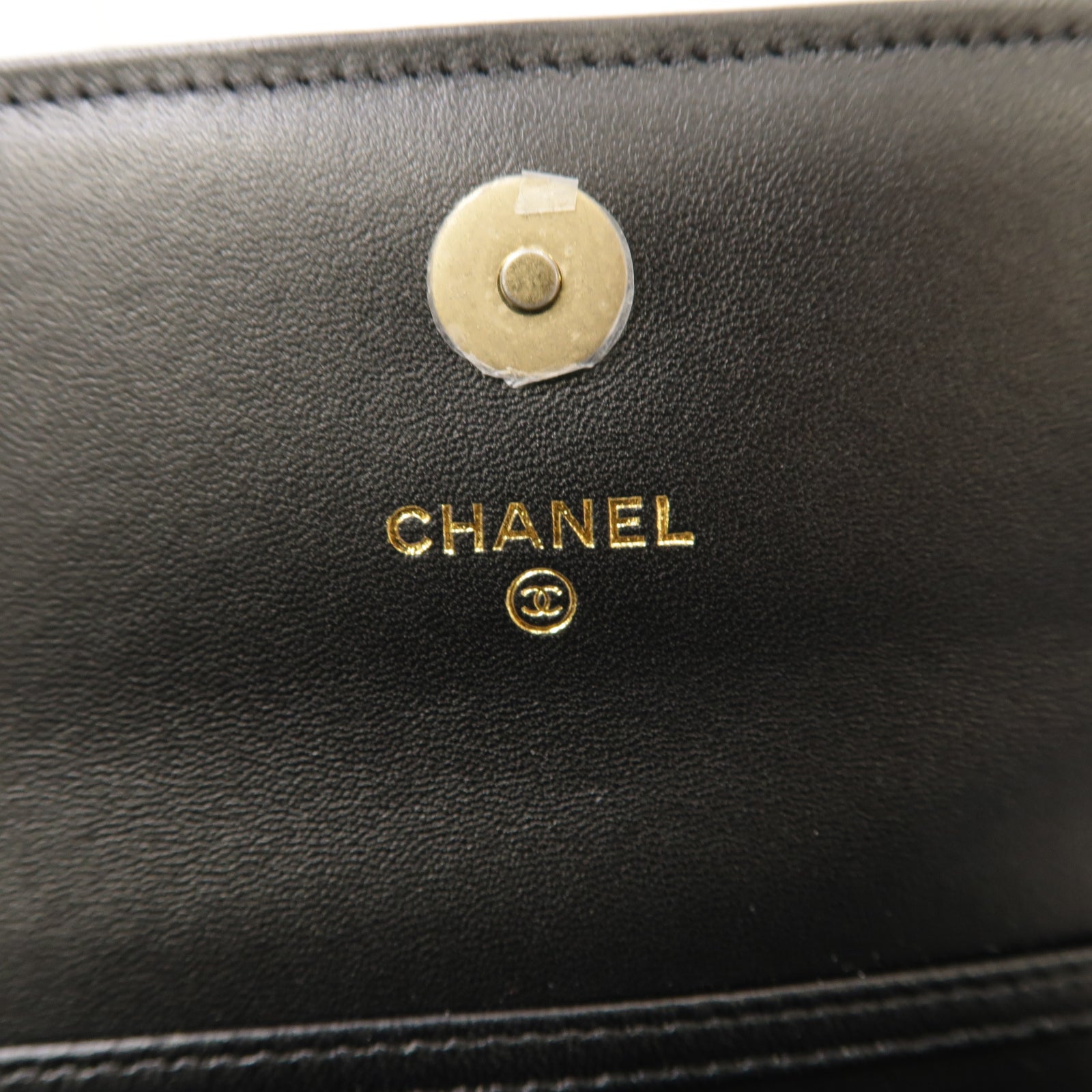 CHANEL 斜紋軟呢Chain Shoulder Bag金扣鏈帶肩背袋粉紅色