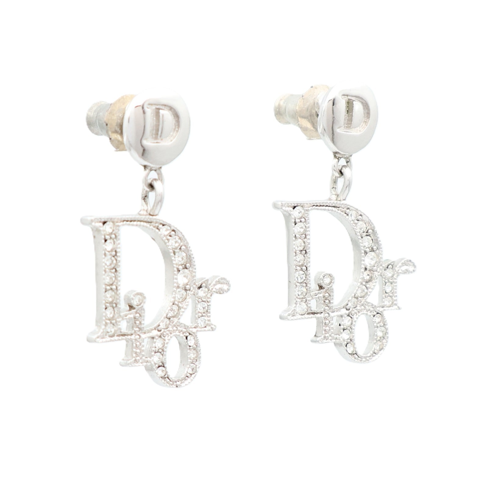 Dior 金屬Logo Earring耳環
