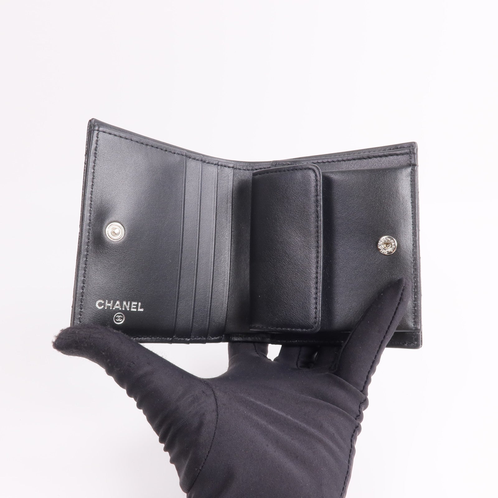 CHANEL 牛皮皮革Wallet錢包