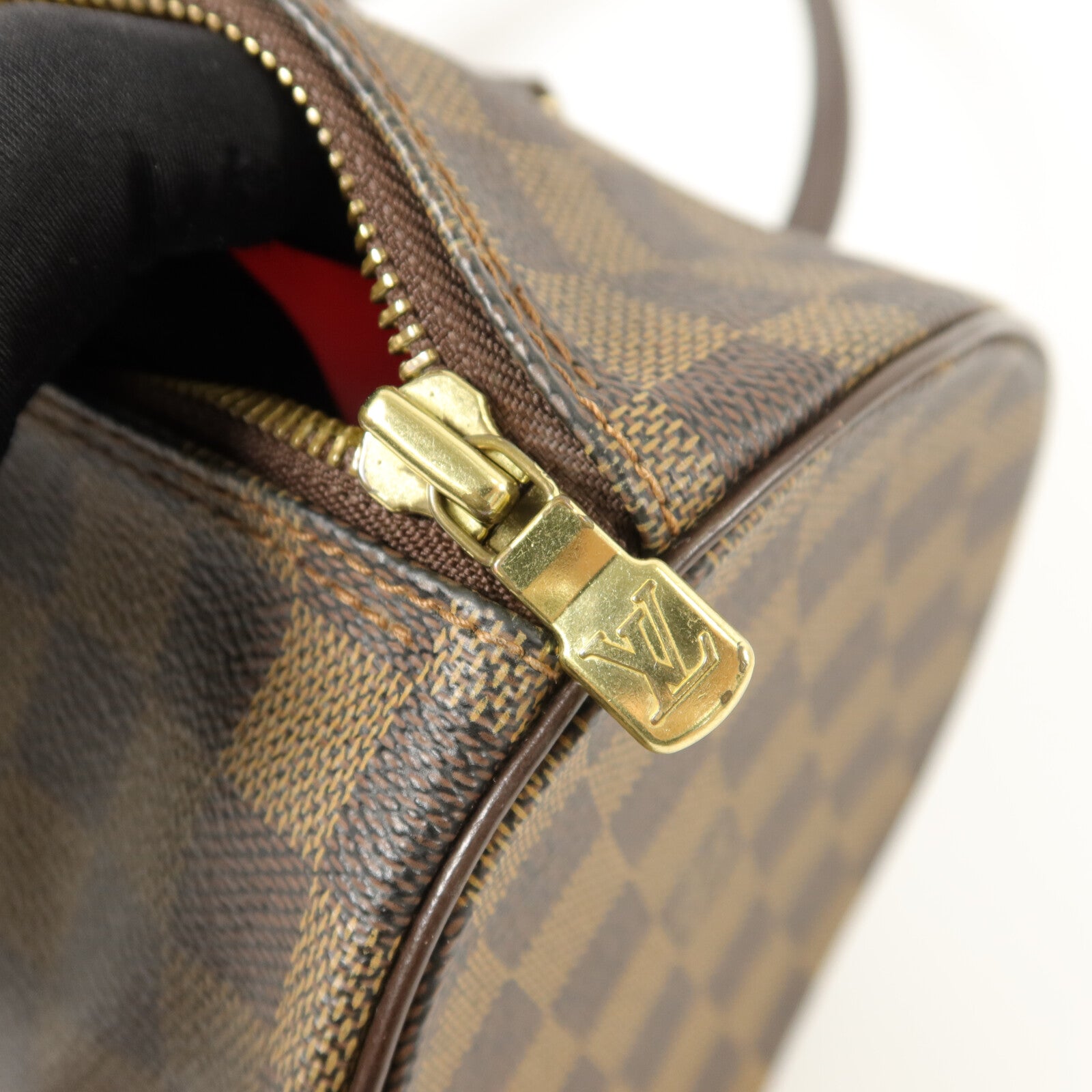 LOUIS VUITTON Damier Ebene Papillon GM肩背袋