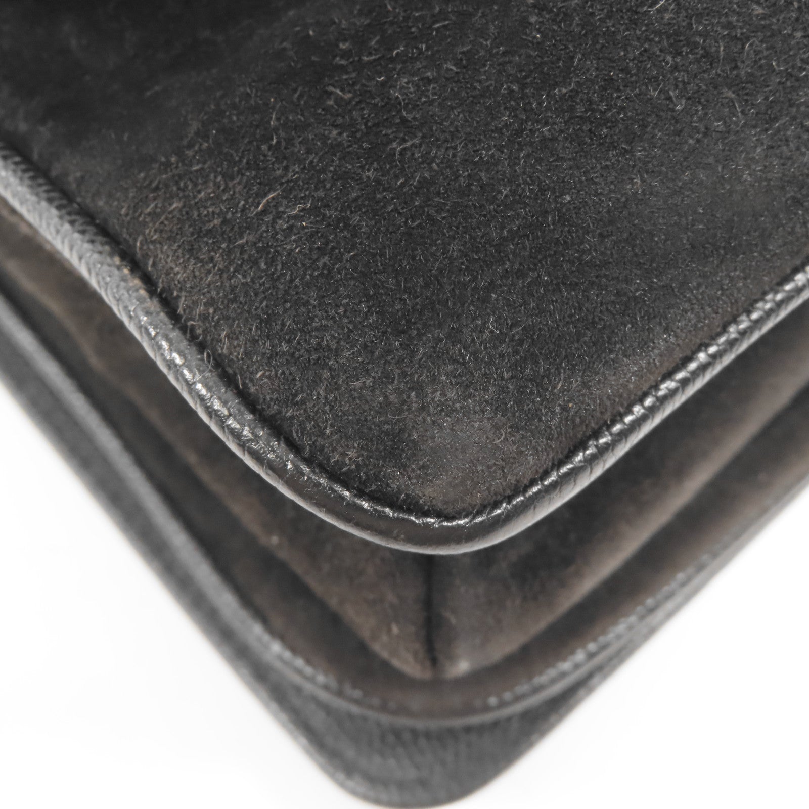 CHANEL 牛皮皮革Chain Shoulder金扣肩背袋