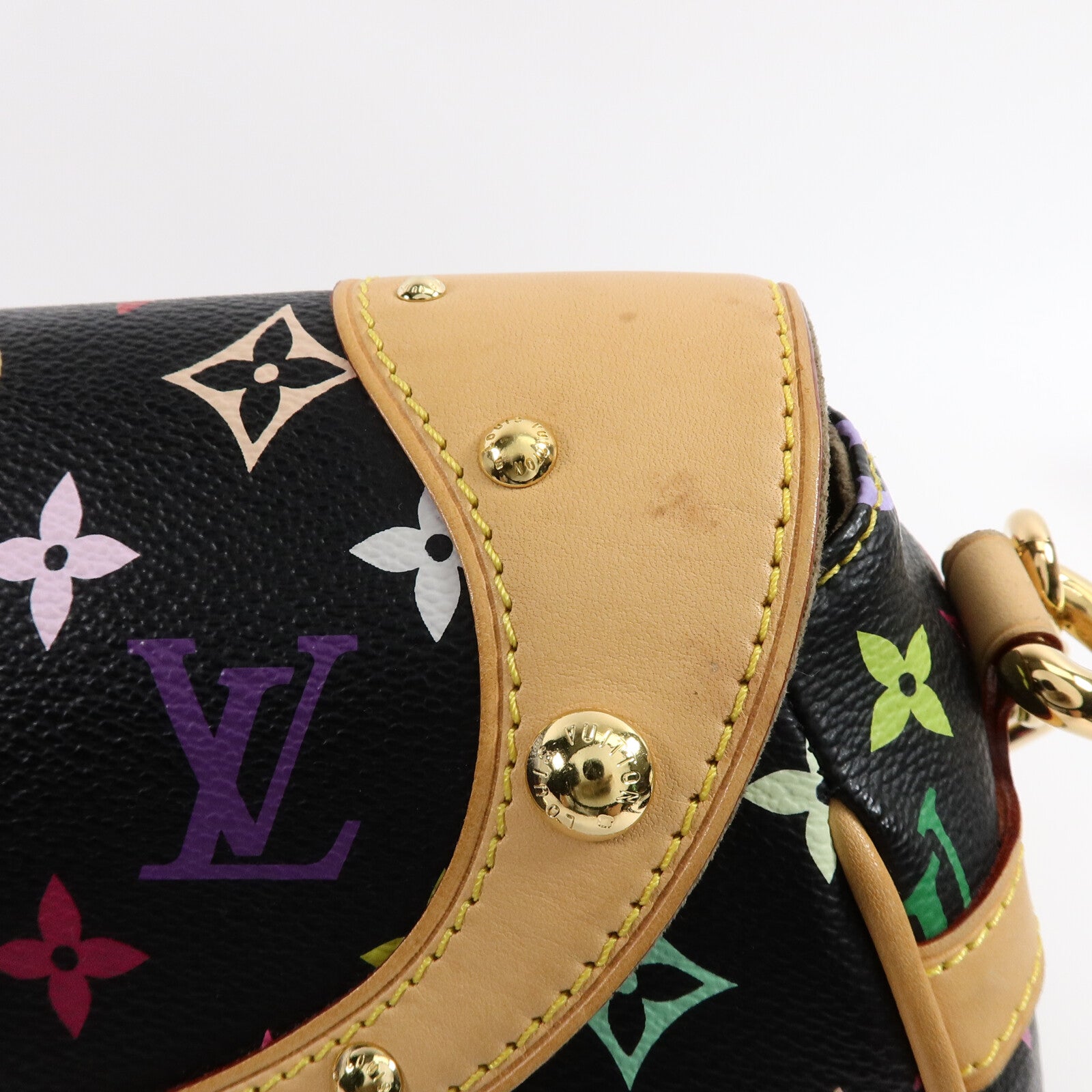 LOUIS VUITTON Monogram Multicolore Beverly MM肩背袋