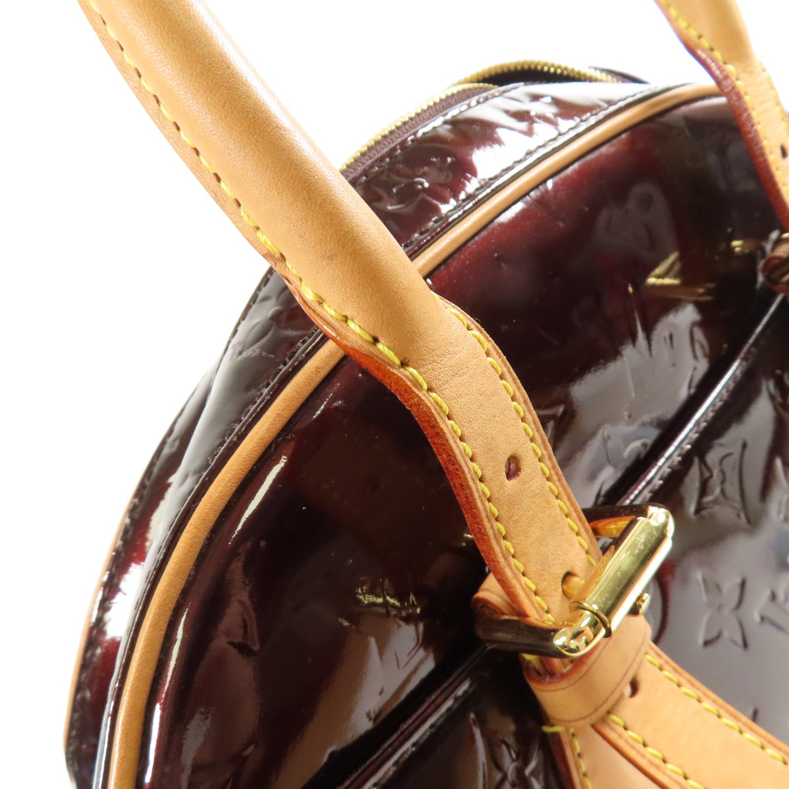 LOUIS VUITTON Vernis Summit Drive金扣手挽袋