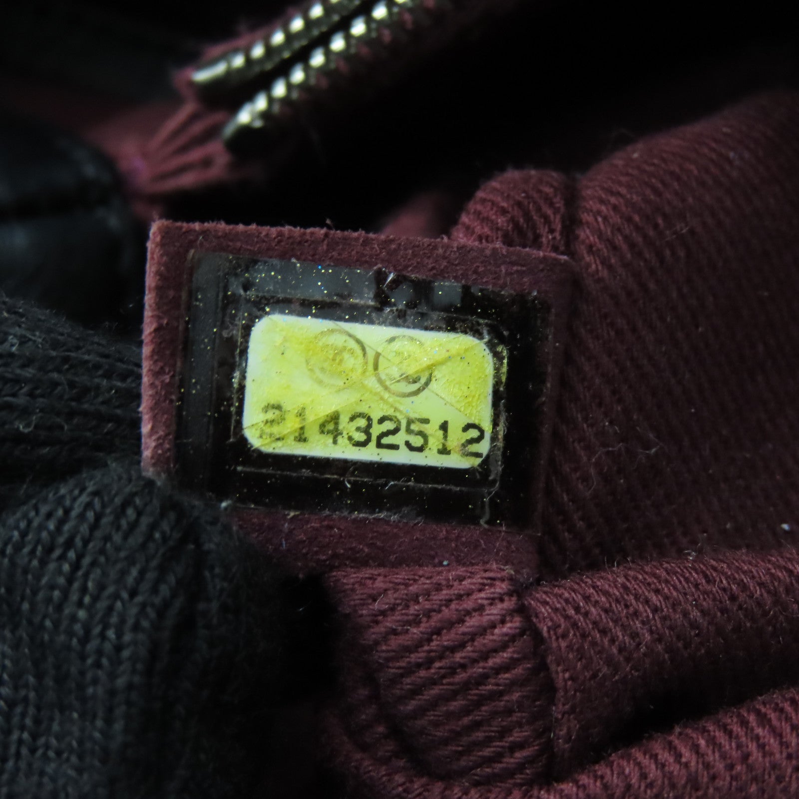 CHANEL **【激減優惠】斜紋漆皮皮革Chain Shoulder銀扣鏈帶肩背袋黑色