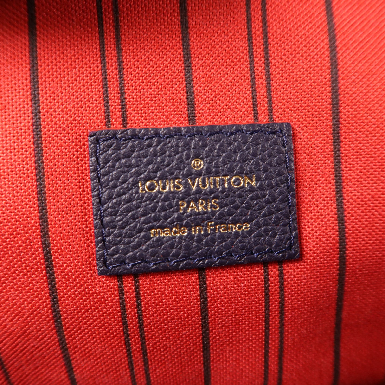 LOUIS VUITTON Monogram Empreinte Boetie金扣手挽肩背兩用袋