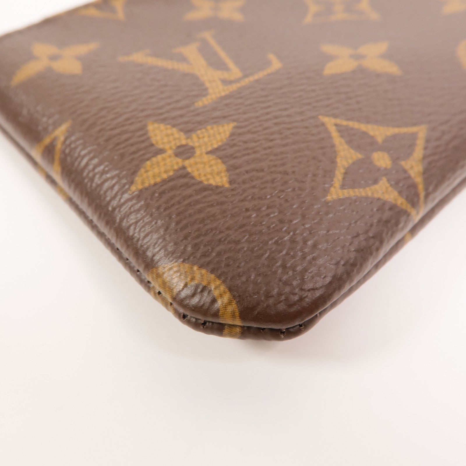 LOUIS VUITTON Monogram Key Pouch S零錢包