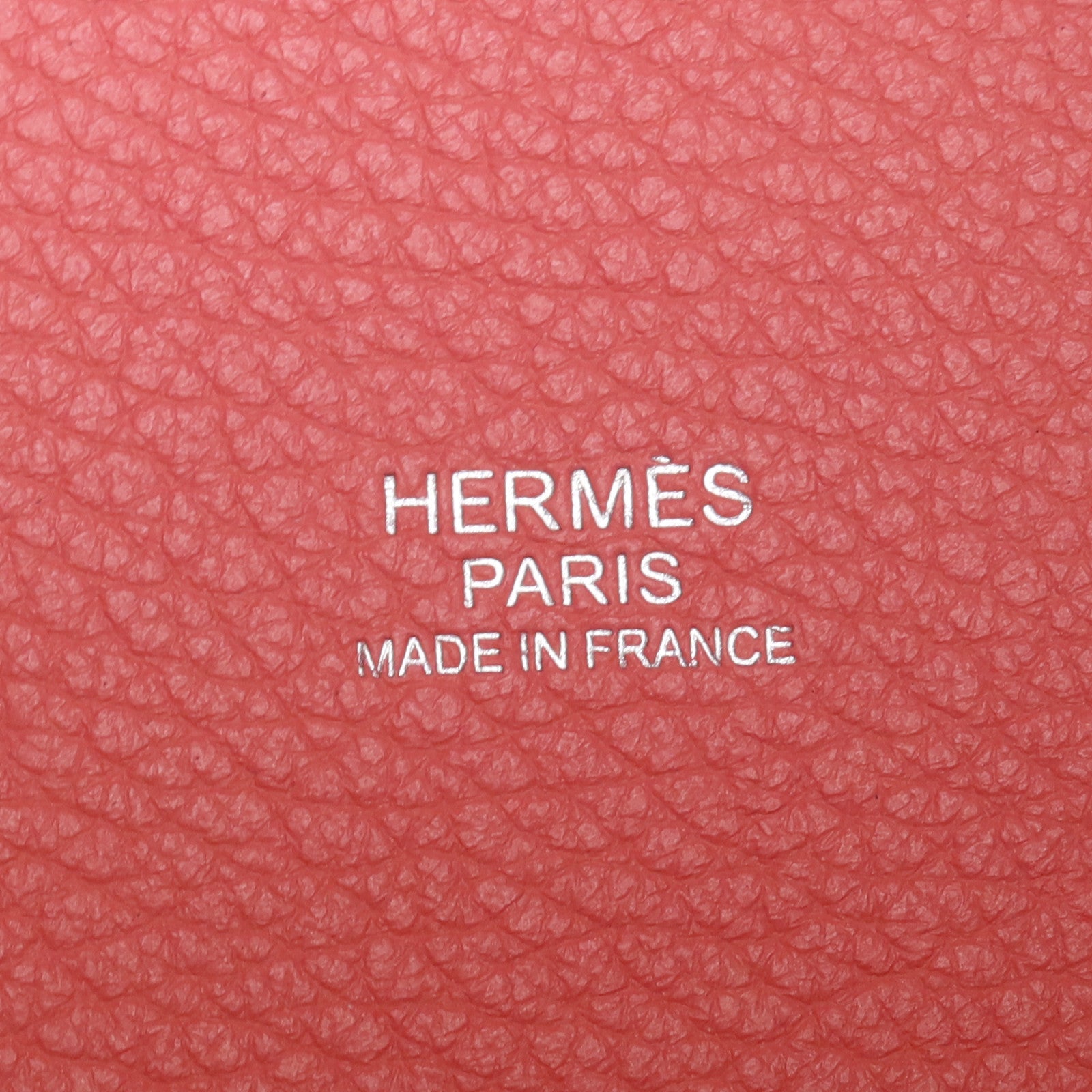 HERMES Clemence皮革Picotin PM銀扣手挽袋Rose Azalee