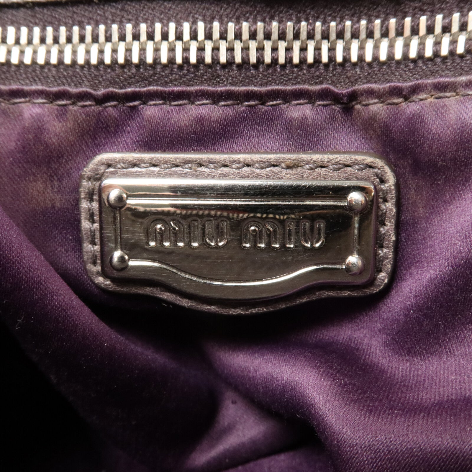Miu Miu 牛皮皮革Shoulder Bag手挽肩背兩用袋