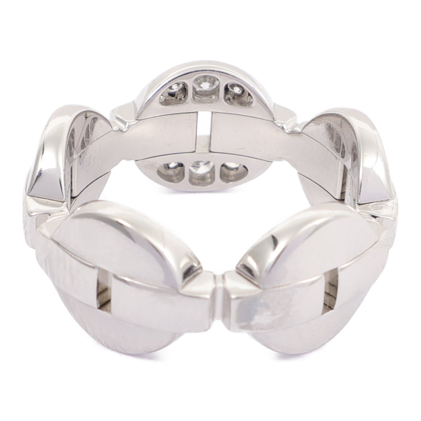 CARTIER 【激減優惠】18K白金Imaria Ring鑽石戒指Cartier#50/US#5.5
