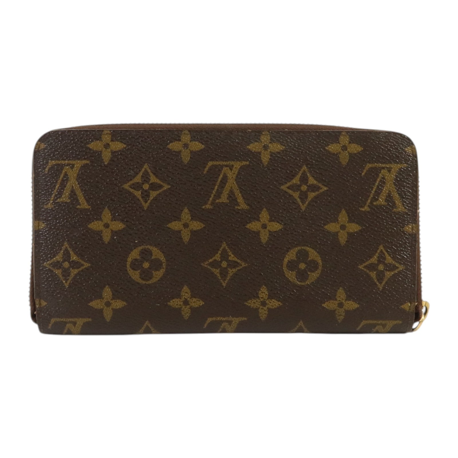 LOUIS VUITTON Monogram Zippy Wallet金扣長錢包