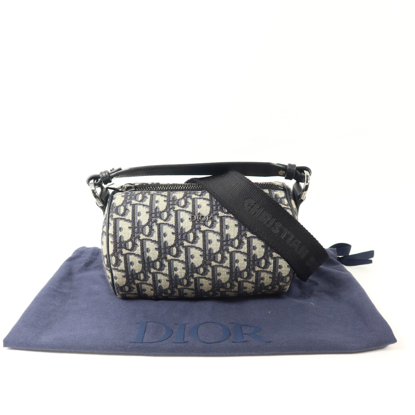 Dior 帆布Mini Roller手挽肩背兩用袋