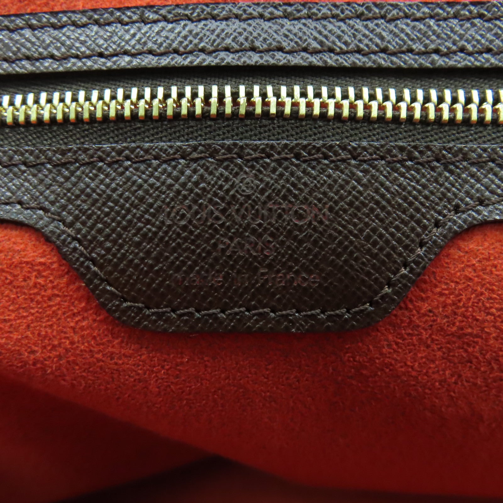 LOUIS VUITTON 【激減優惠】Damier Brera金扣手挽袋啡色