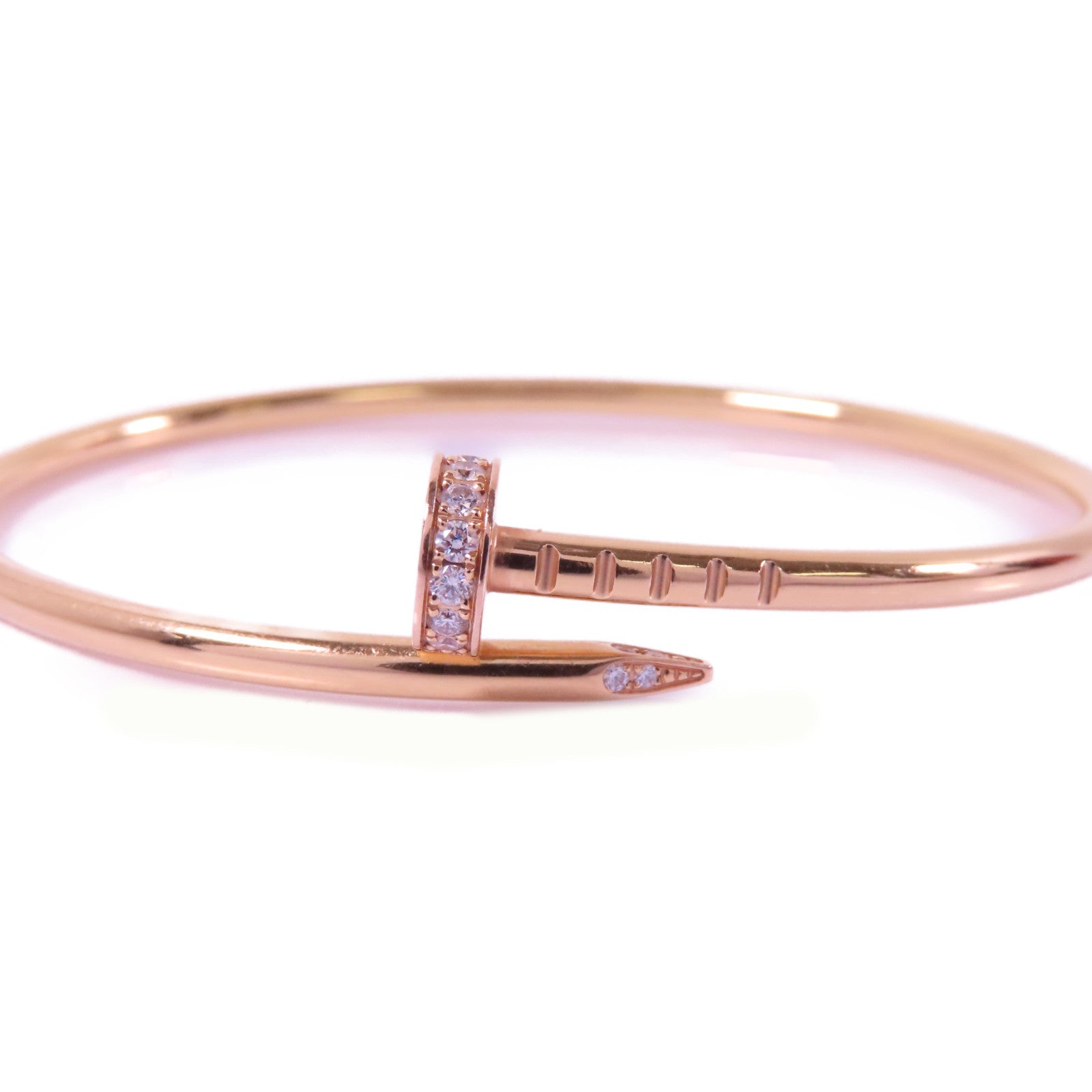 CARTIER 18K玫瑰金Juste Un Clou Bangle手鐲Cartier#15